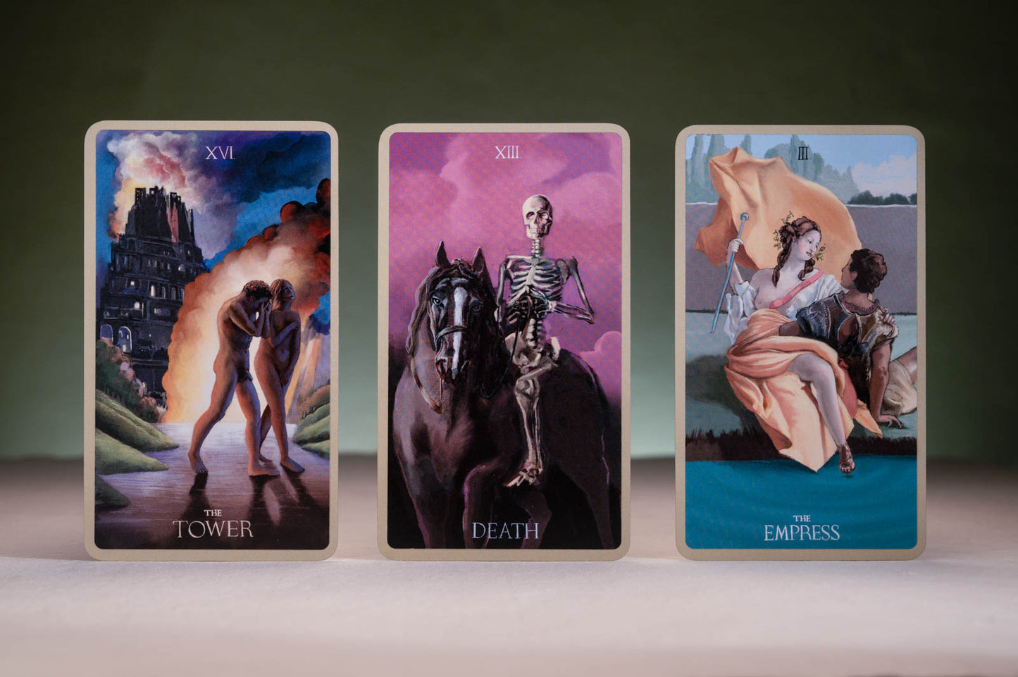 Tarot Baroque, an illustrated deck of baroque masterpieces