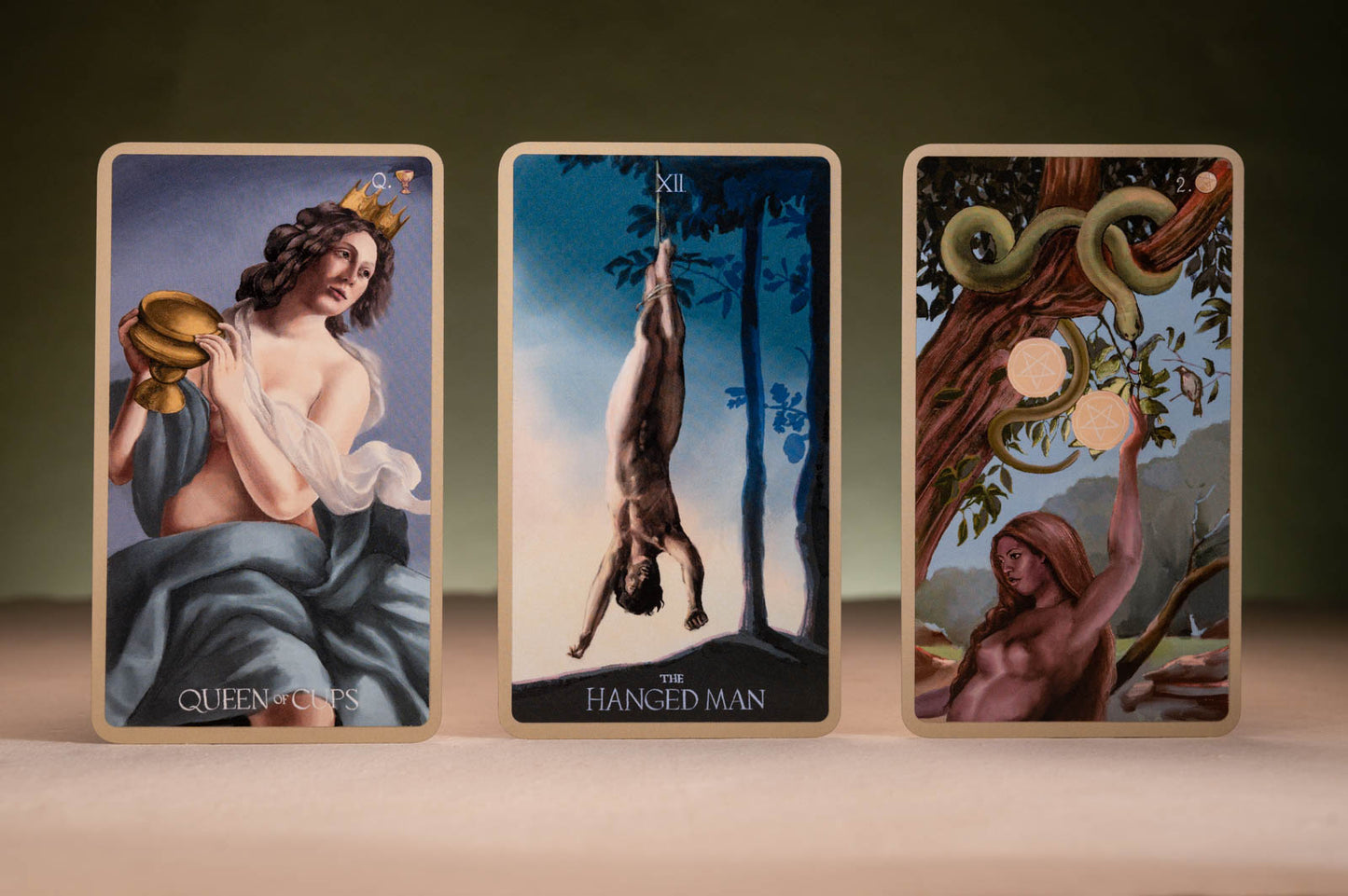 Tarot Baroque, an illustrated deck of baroque masterpieces