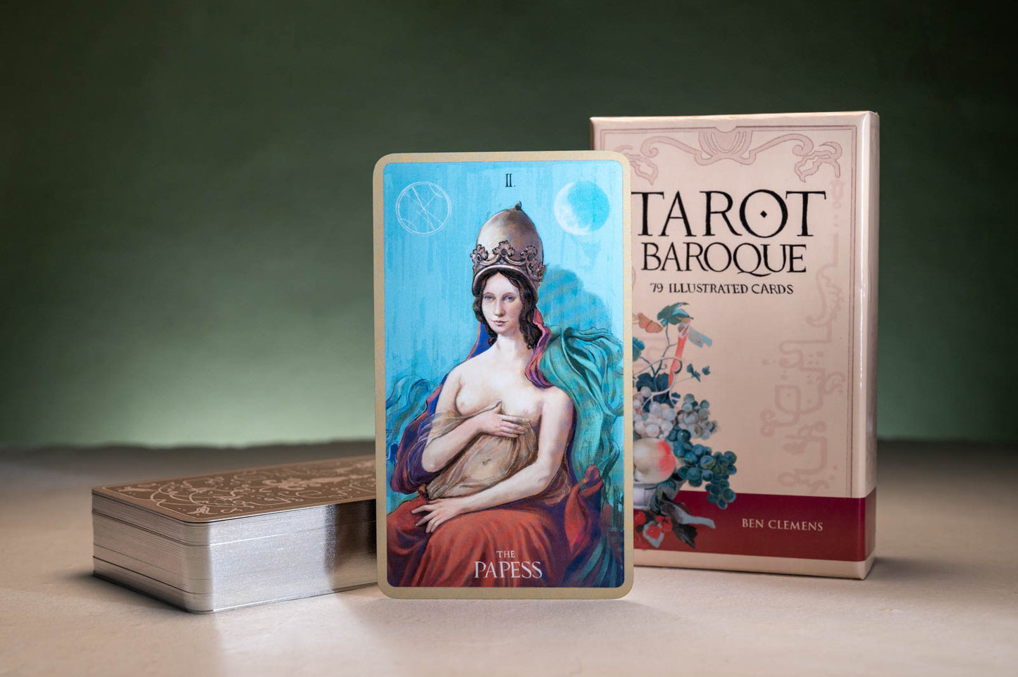 Tarot Baroque, an illustrated deck of baroque masterpieces